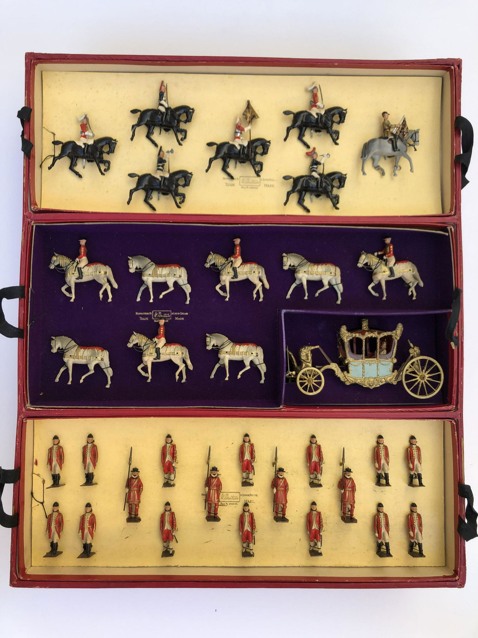 Britains Set #2081 Queen Elizabeth Coronation. (1 of 4)