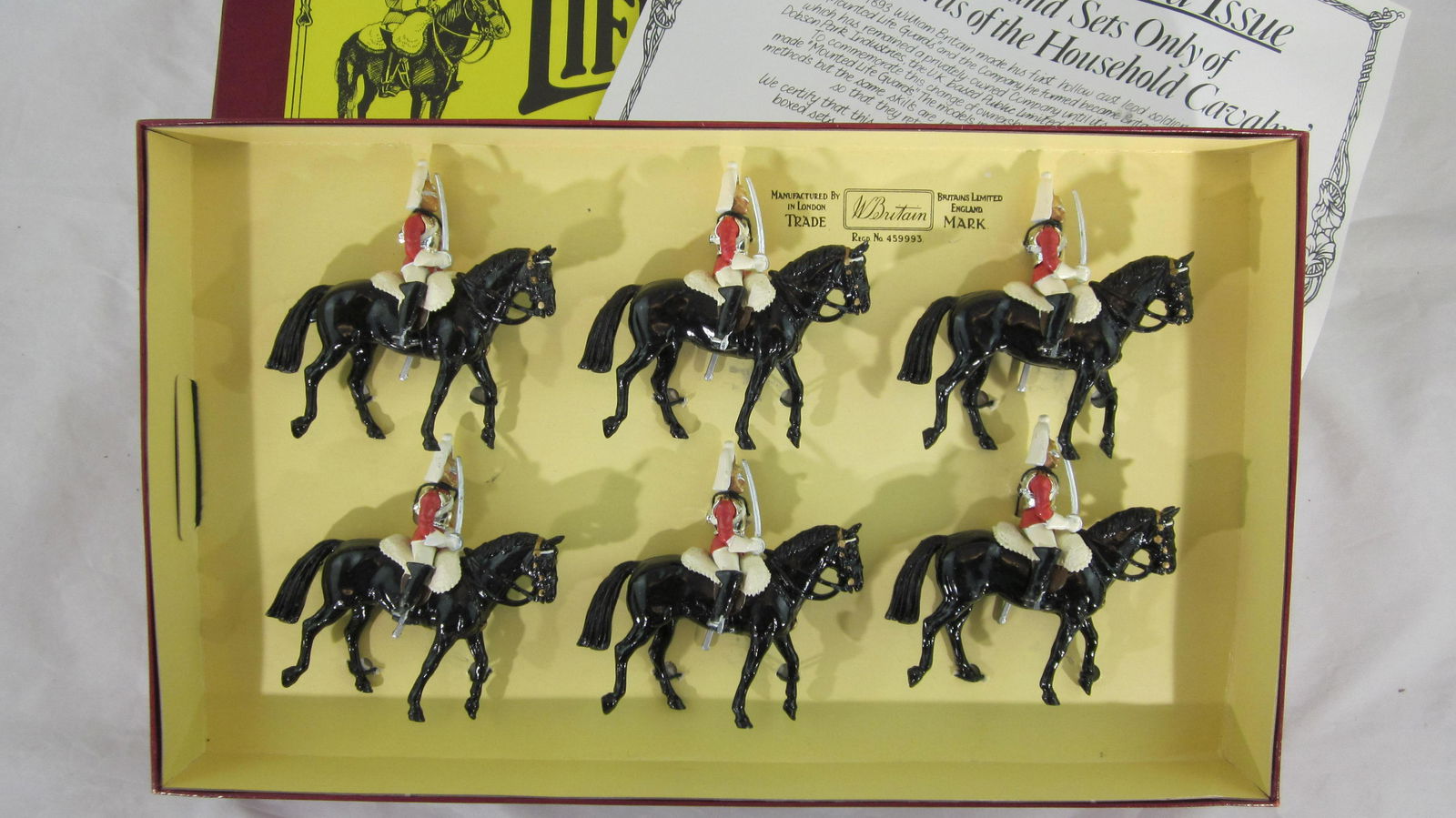 Britains Set #5184 LifeGuards Cavalry. (1 of 1)