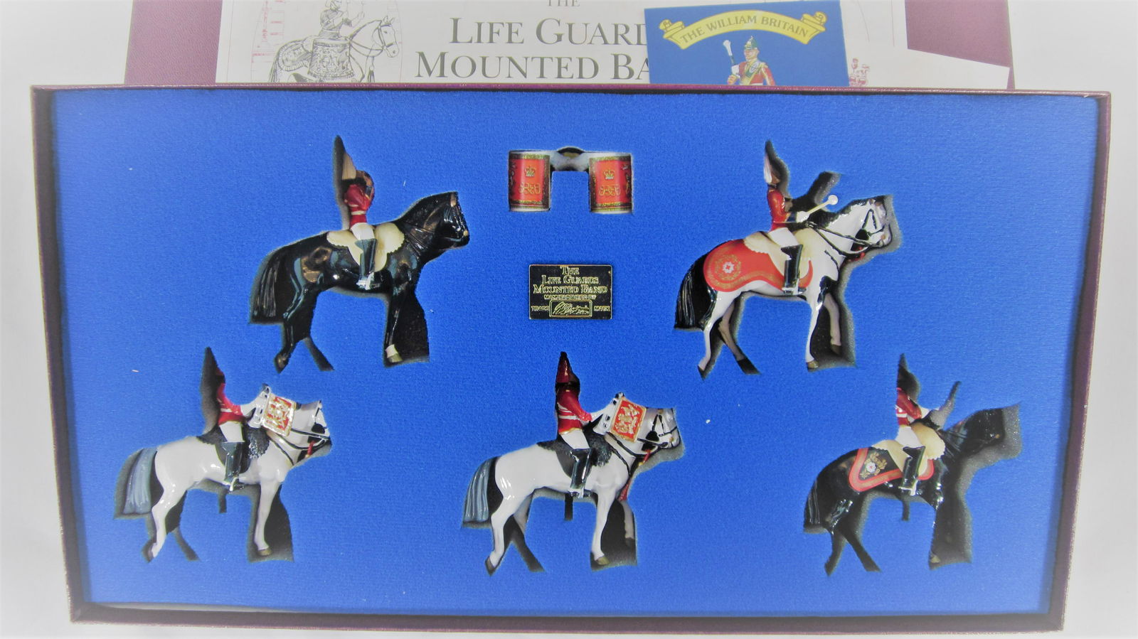 Britains Set #5195 Lifeguards Mounted Band #1. (1 of 1)