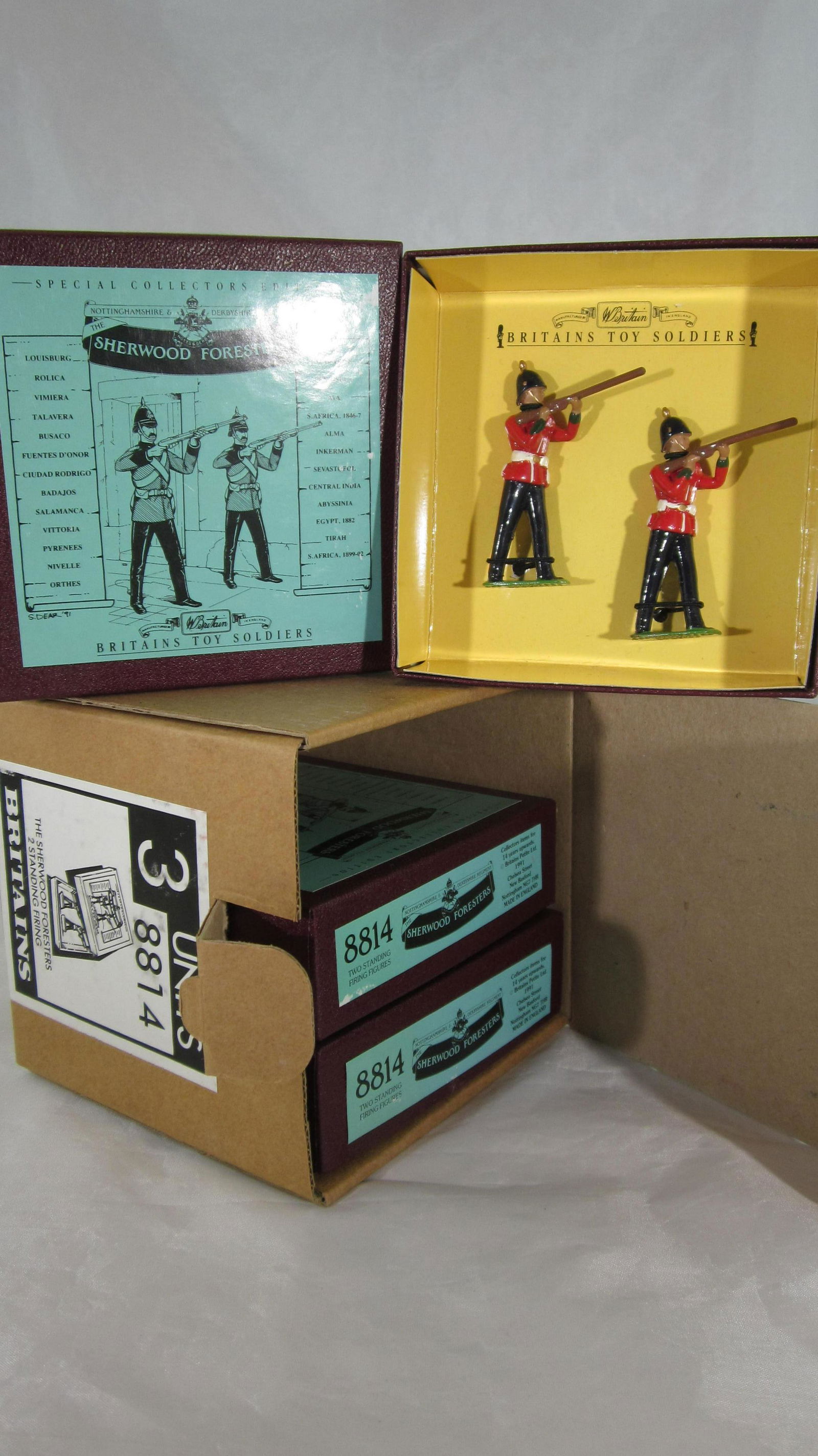 Britains Bulk Set #8814 Sherwood Foresters. (1 of 1)