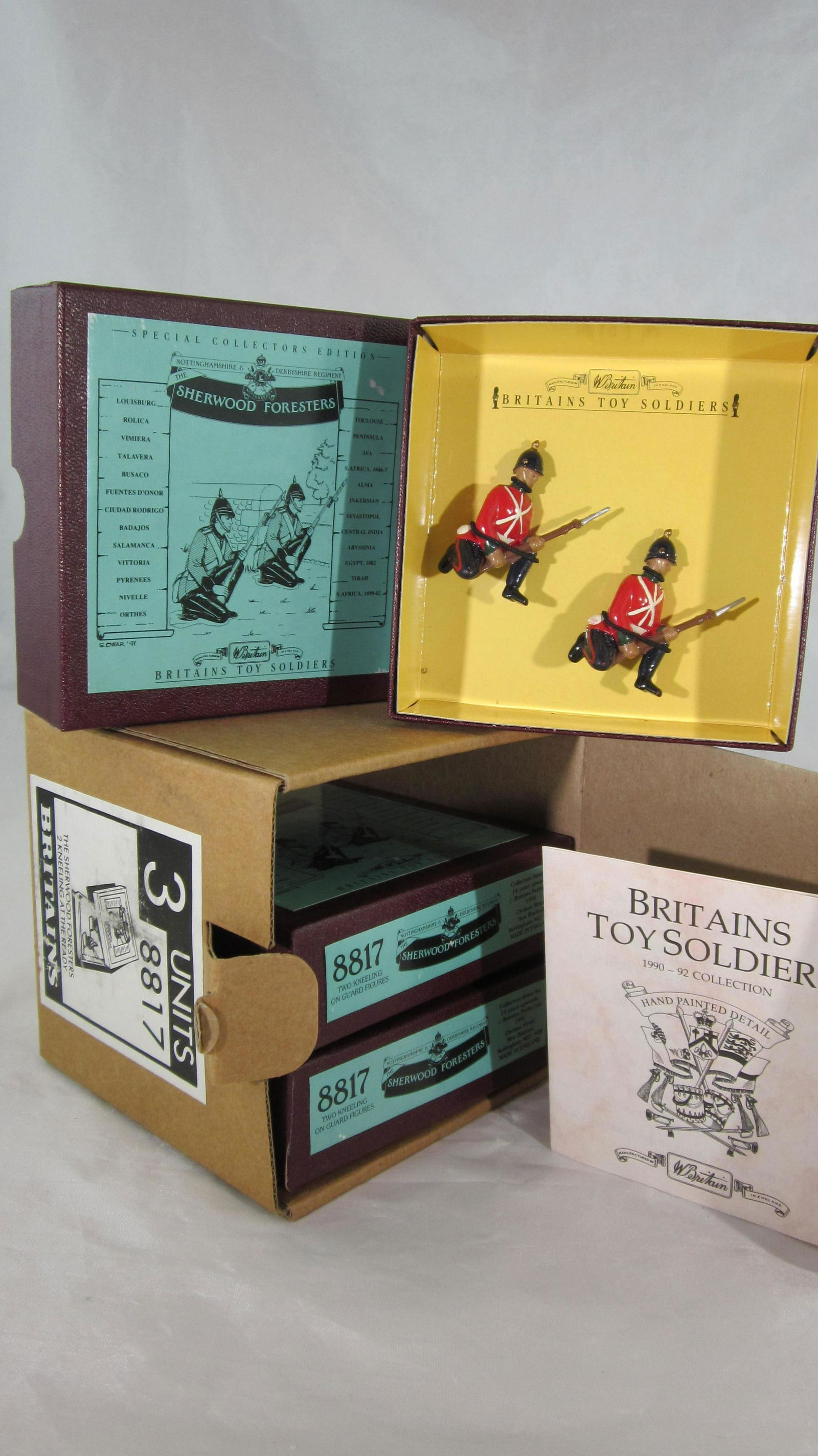Britains Bulk Set #8817 Sherwood Foresters. (1 of 1)