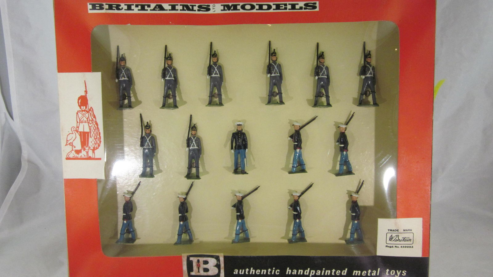 Britains Set #9381 Marines & West Point Cadets. (1 of 1)