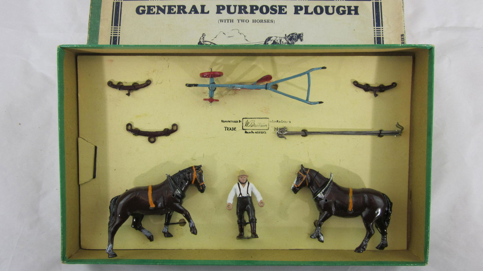 Britains Set #6F General Purpose Plough. (1 of 1)