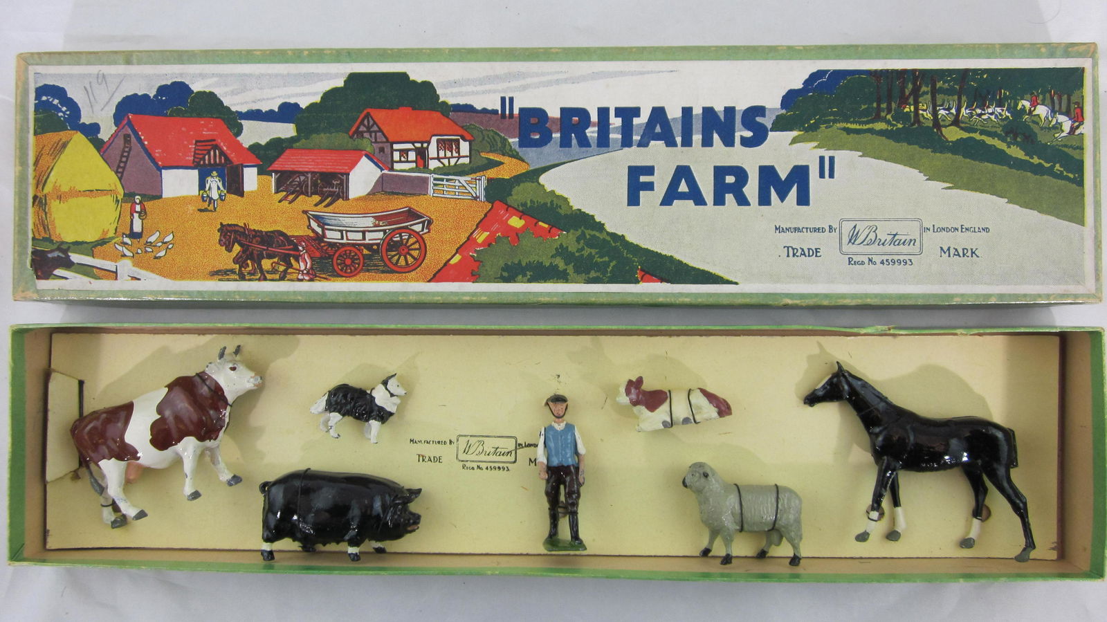 Britains Set #36F Farmyard Display. (1 of 1)