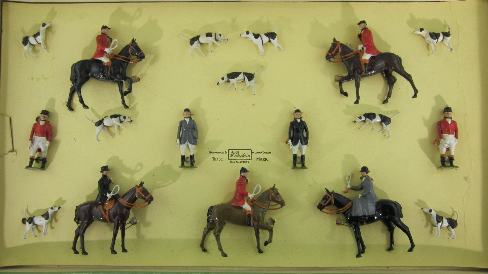Britains Set #234 Hunting Series "The Meet". (1 of 1)