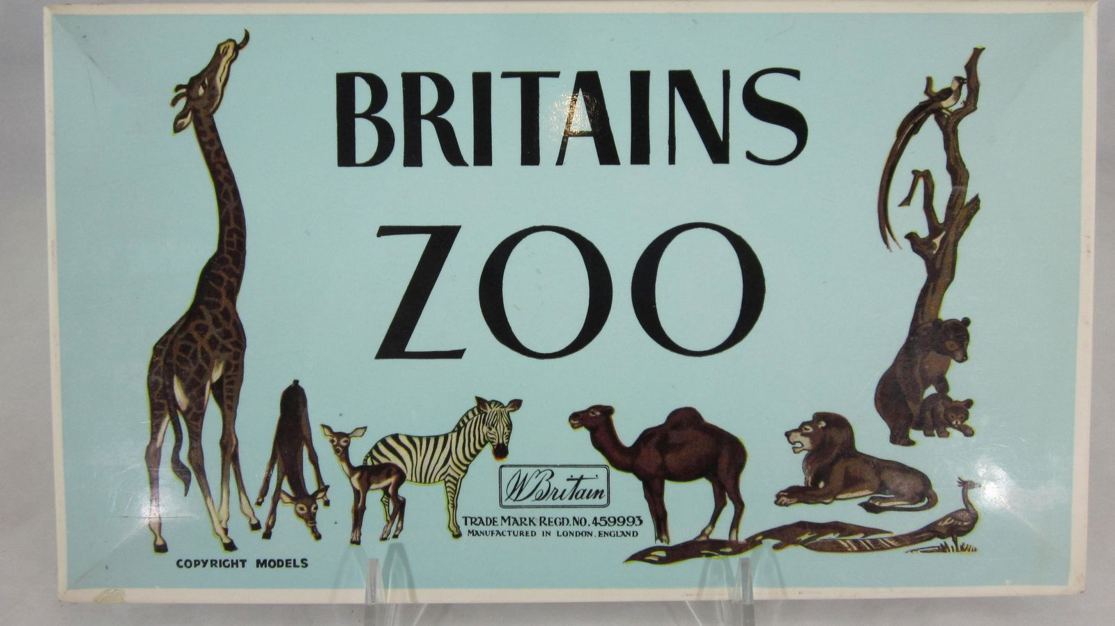 Britains Promotional Zoo Retail Toy Shop Sign. (1 of 1)