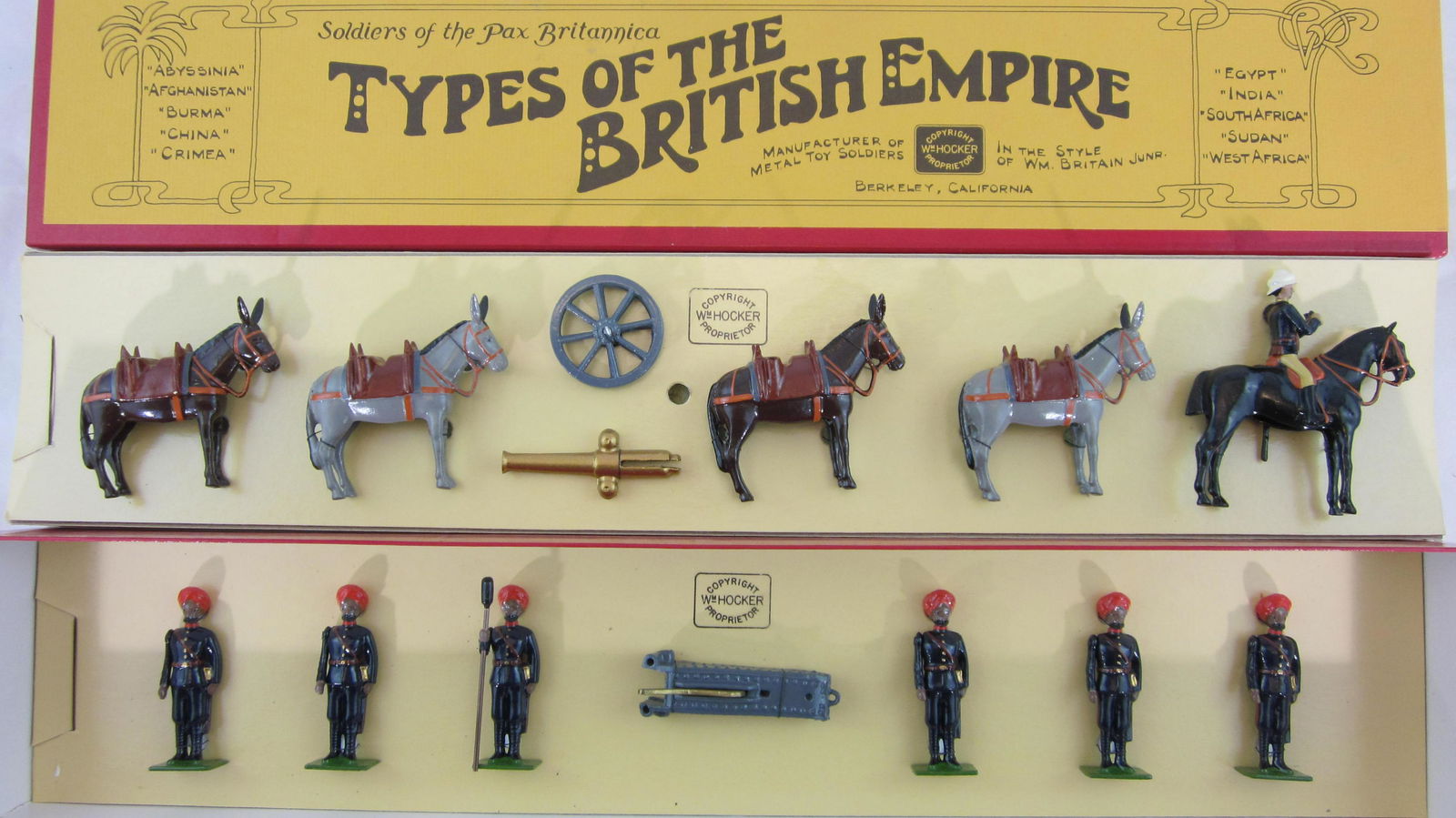 Hocker Set #28 Peshawar Mountain Battery. (1 of 1)