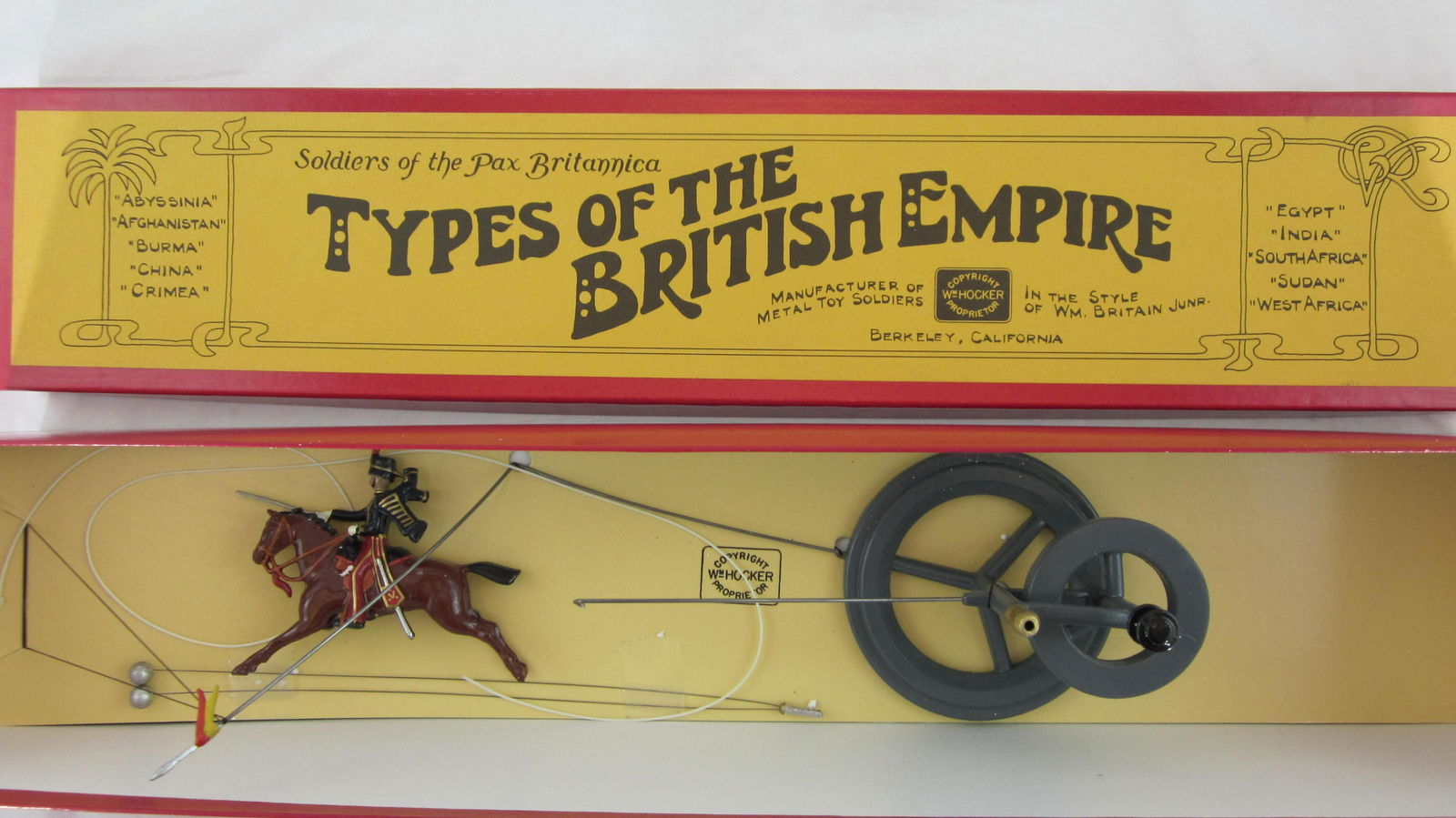 Hocker Set #43 Lord Cardigan Under Fire. (1 of 1)