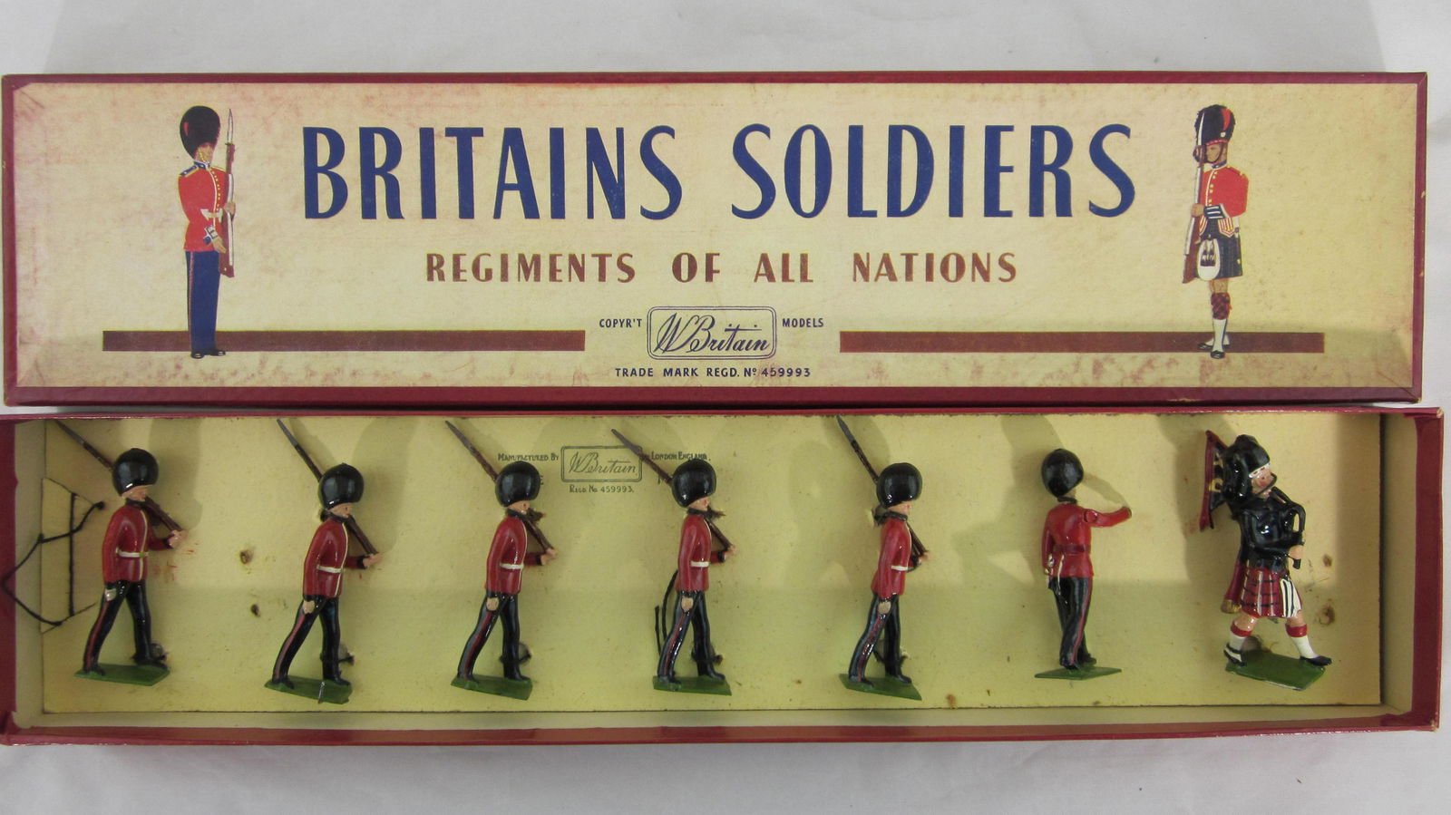 Britains Set #75 Post War Scots Guards. (1 of 1)