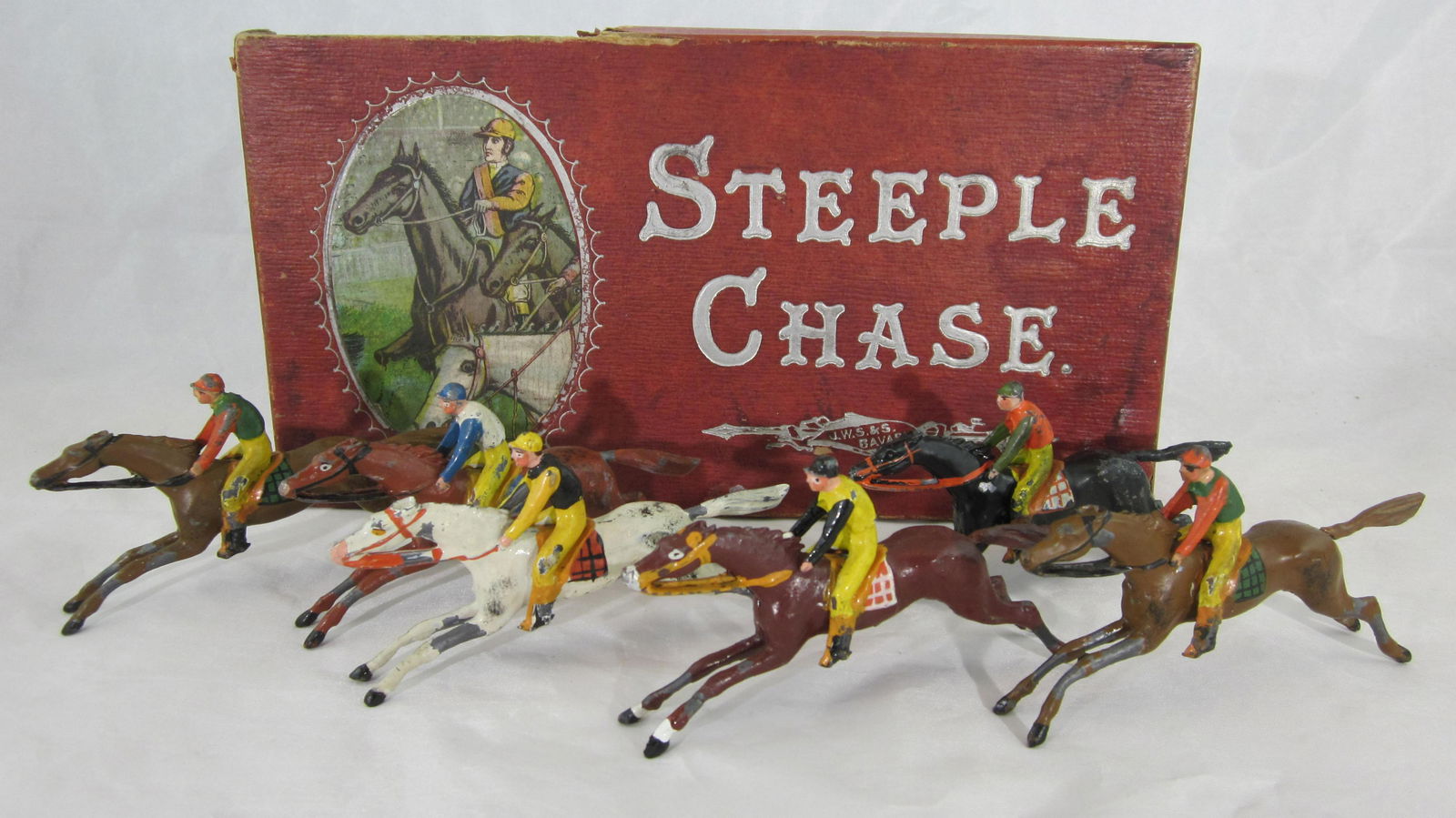 JWS & S 50mm Steeple Chase Jockey Game. (1 of 1)