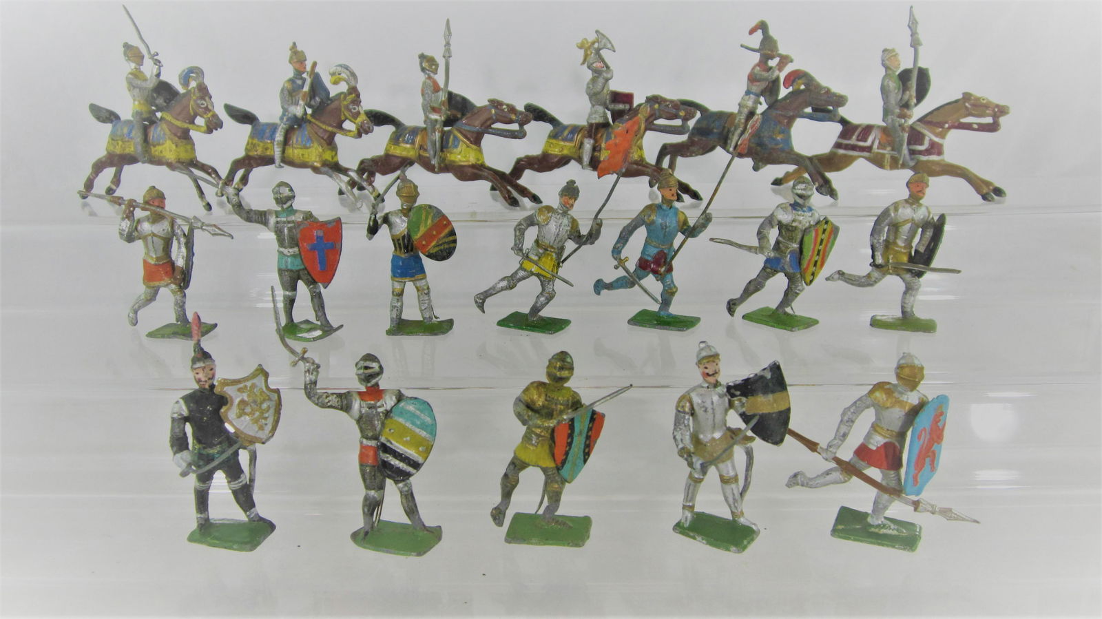 Heyde Knights Mounted And On Foot Attacking. (1 of 1)