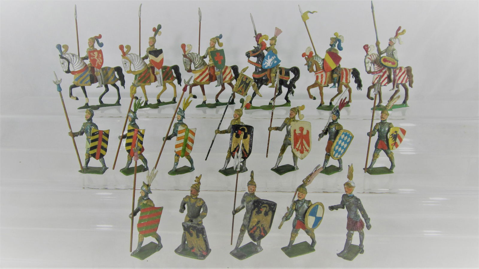 Spenkuch Knights Mounted And On Foot. (1 of 1)