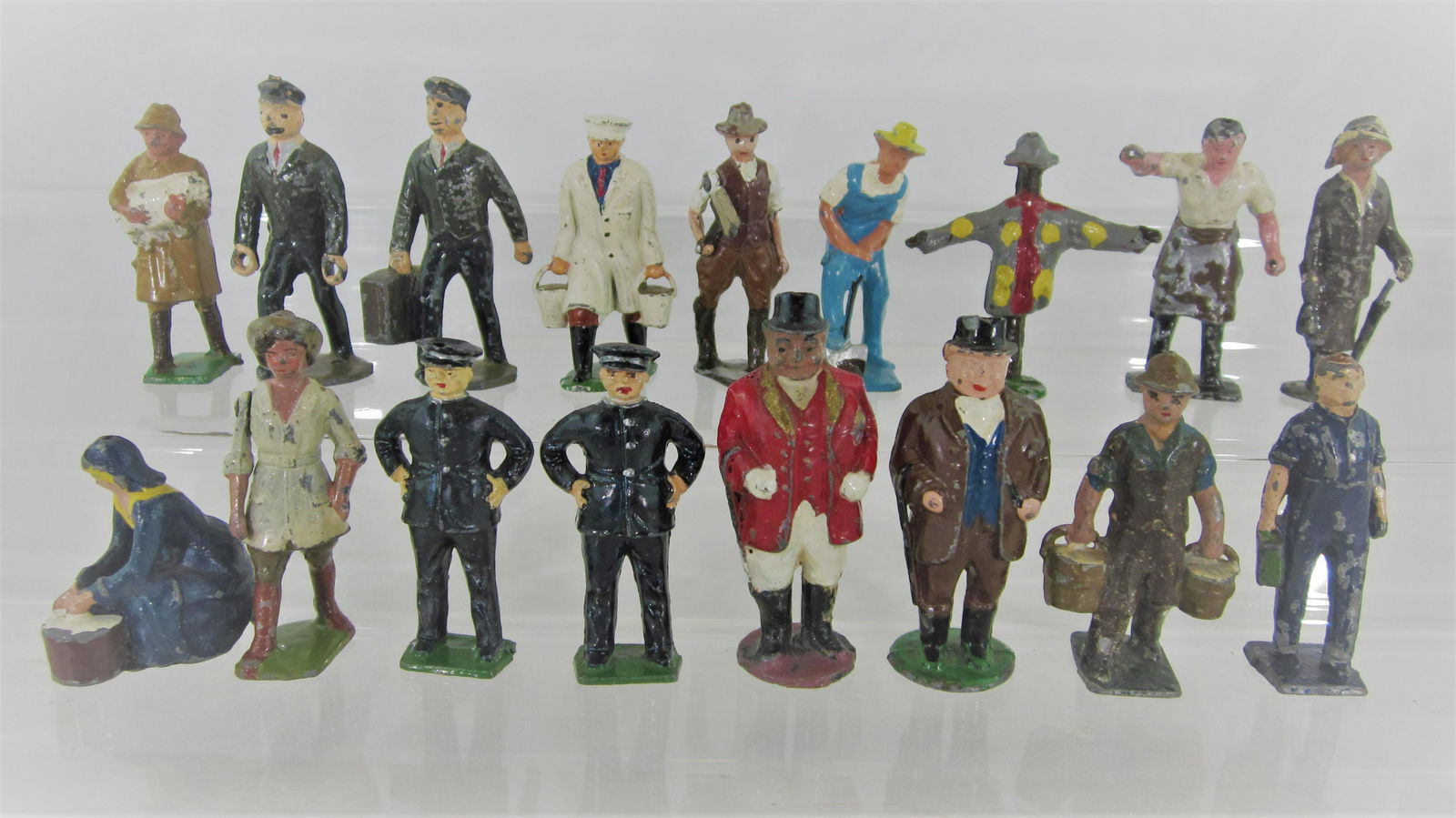 Britains, Timpo And Johillco Civilian Grouping. (1 of 1)