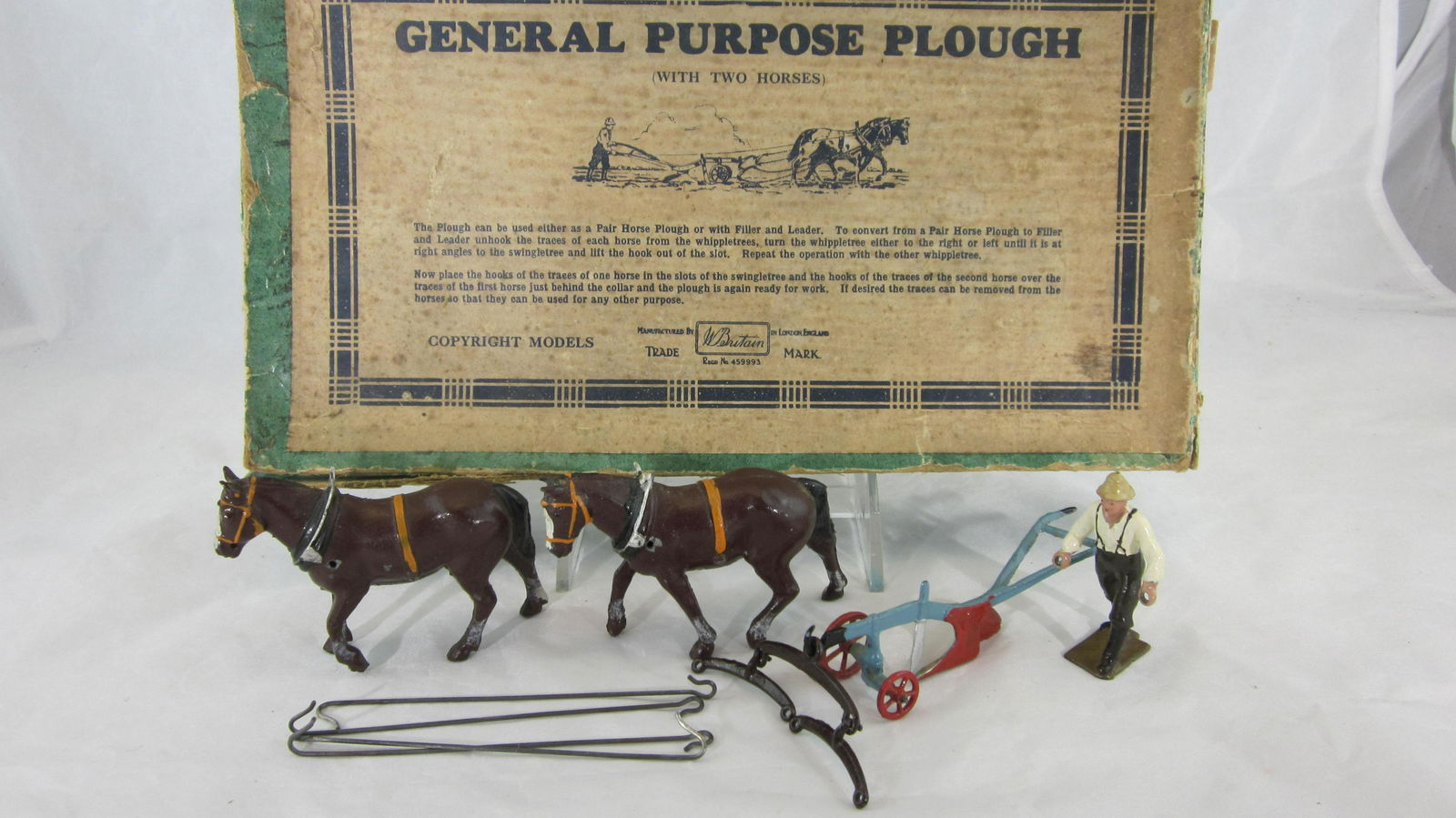 Britains Set #6F General Purpose Plough. (1 of 1)