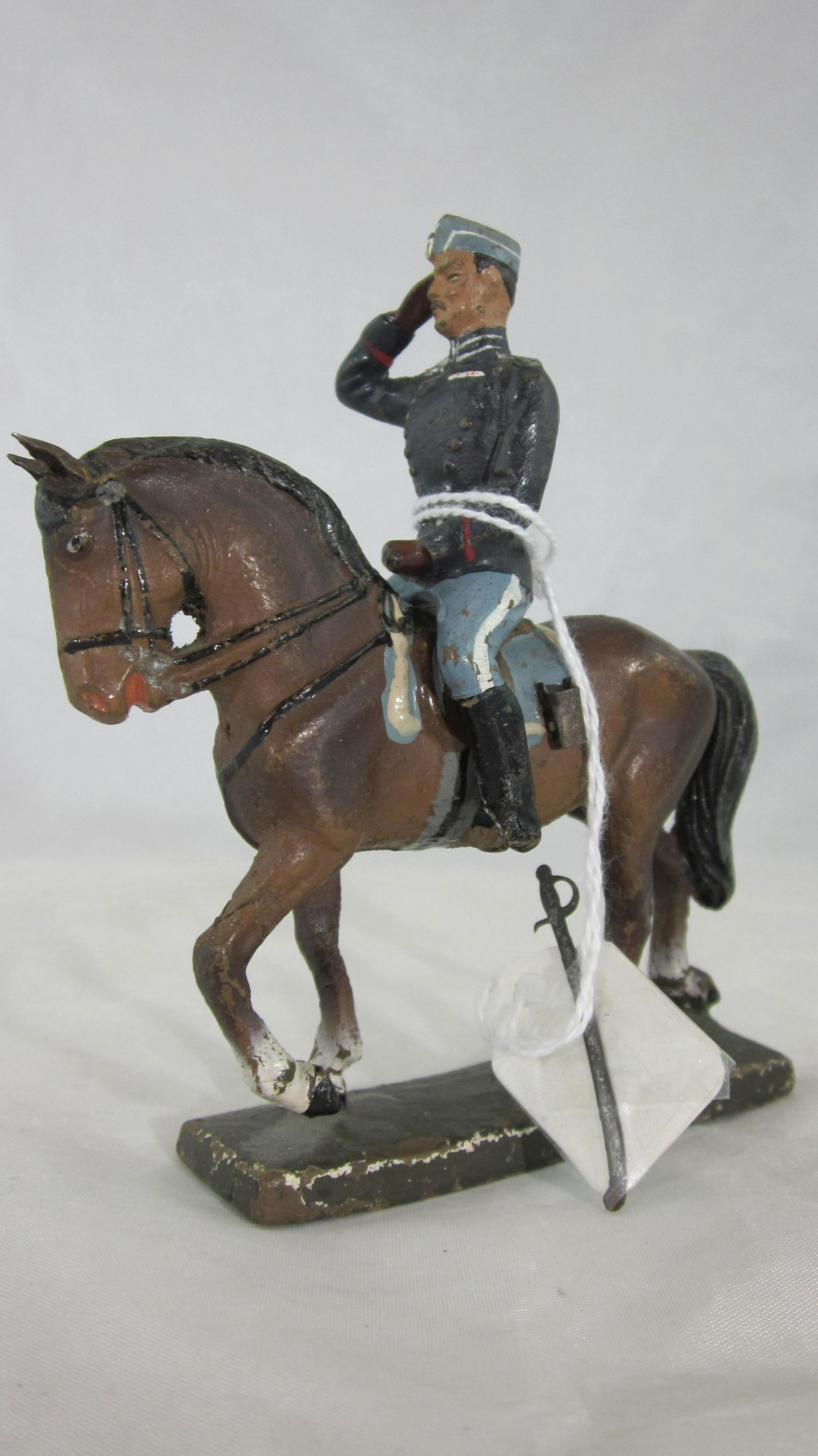 Lineol Mounted King Christian X Of Denmark. (1 of 1)