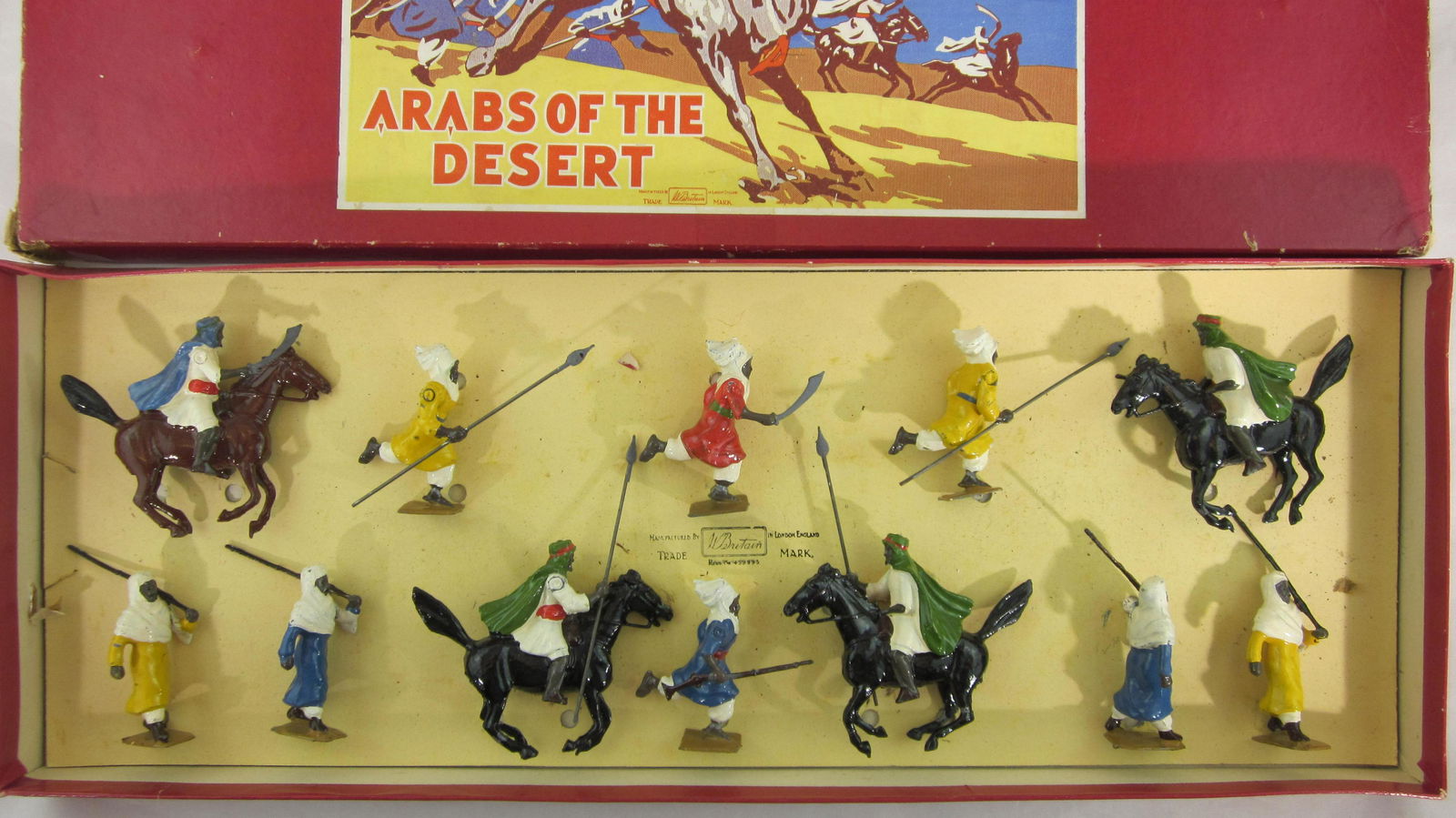 Britains Set #2046 Arabs Of The Desert Display. (1 of 1)