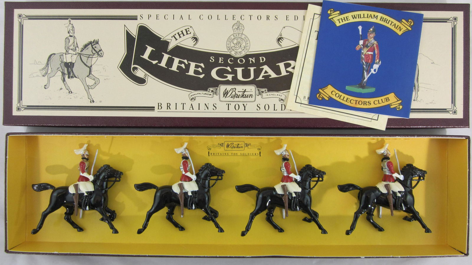 Britains Set #8829 Mounted Second Lifeguards. (1 of 1)