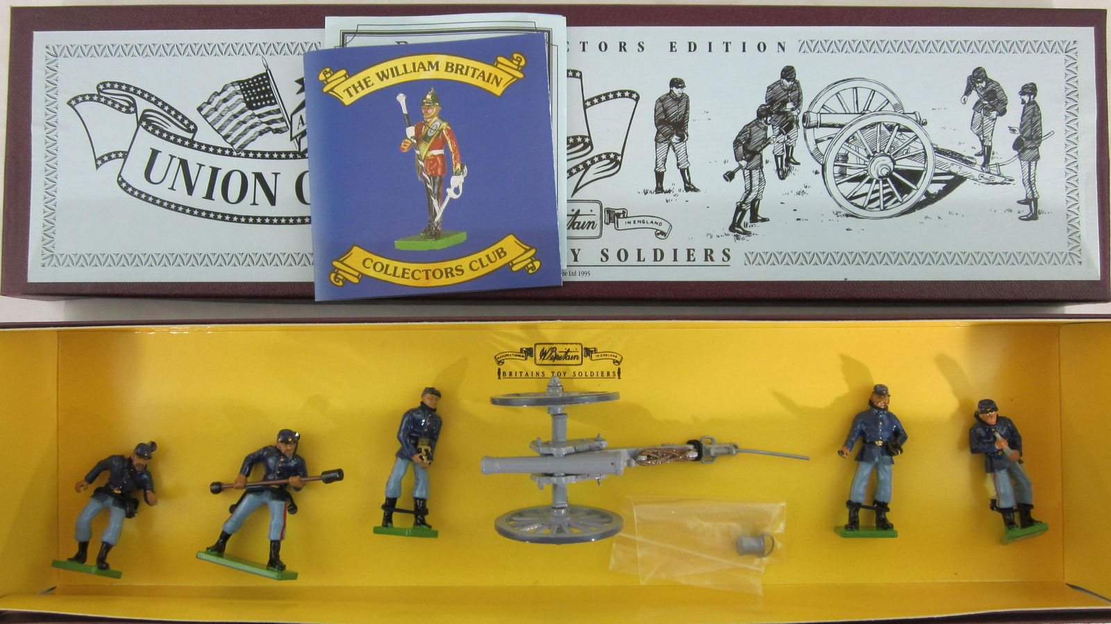 Britains Set #8875 Union Artillery And Crew. (1 of 1)