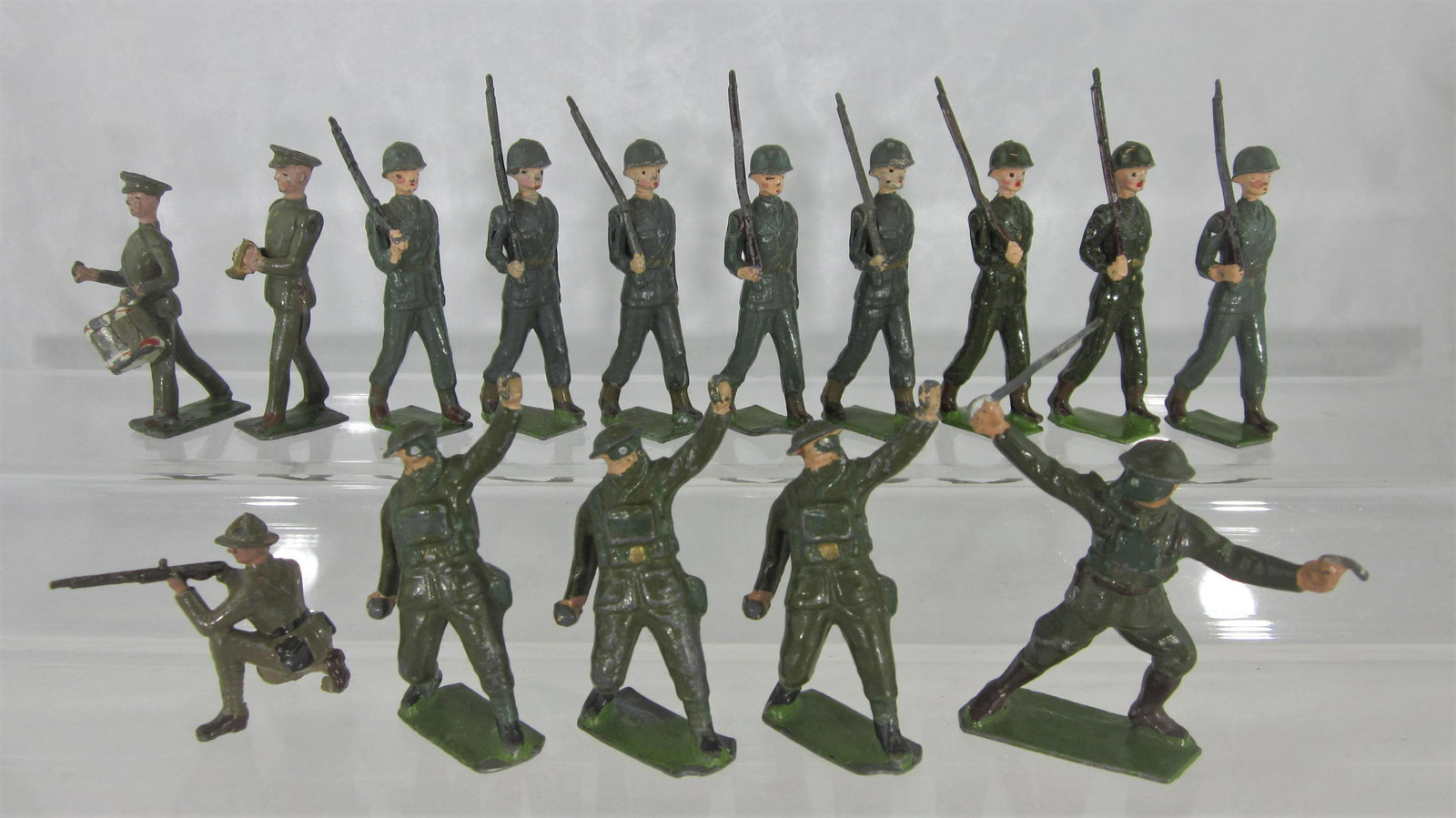 Britains Khaki Figure Assortment. (1 of 1)