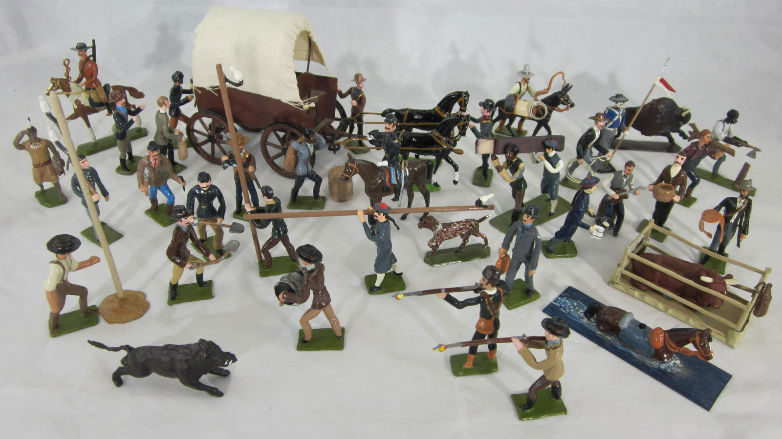 Potsdamer Zinnsoldaten Taming Of The West. (1 of 1)