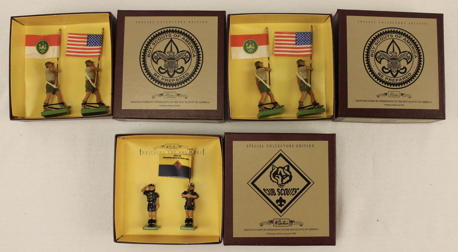 Britains Lot Boy Scouts and Cub Scouts (1 of 1)