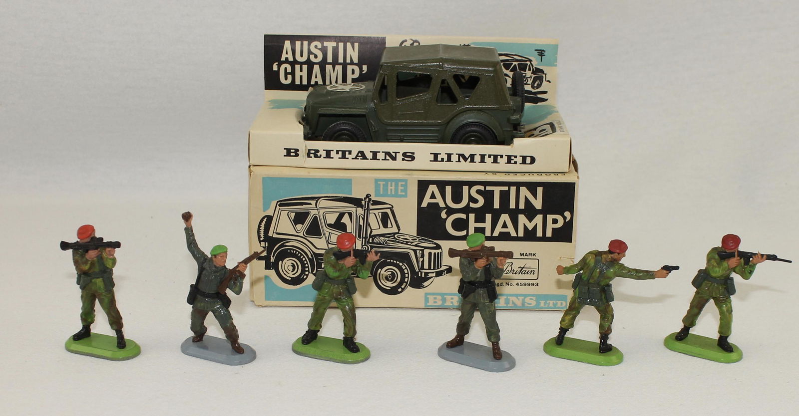 Britains Lot Commandos Austin Champ (1 of 1)