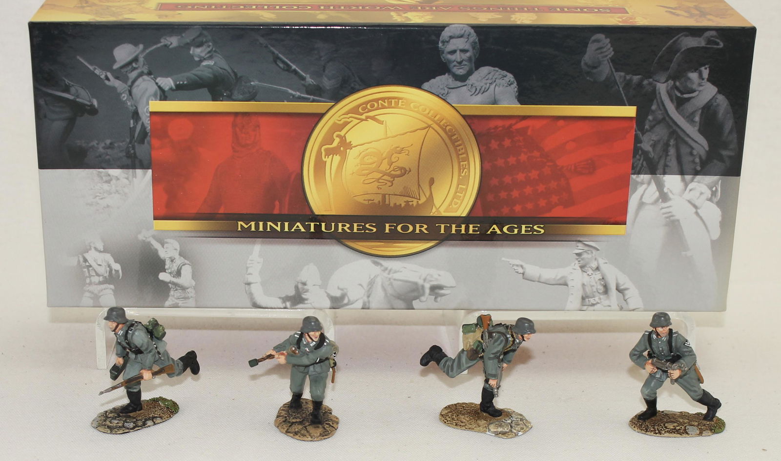 Conte #WWII007 German Infantry "Frontal Attack" (1 of 1)