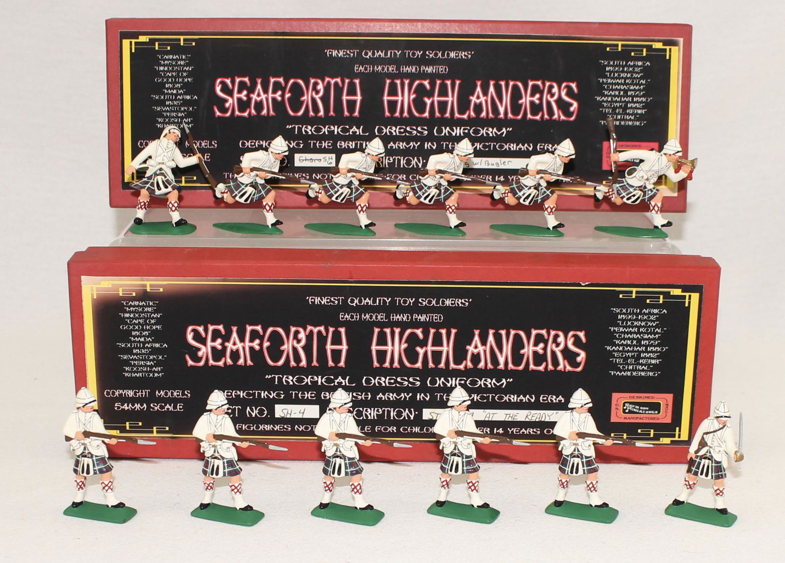 Nickolson Miniatures Lot Seaforth Highlanders (1 of 1)