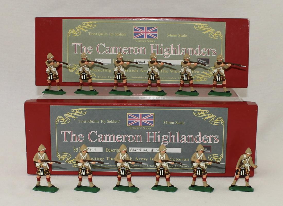 Nickolson Miniatures Lot Cameron Highlanders (1 of 1)