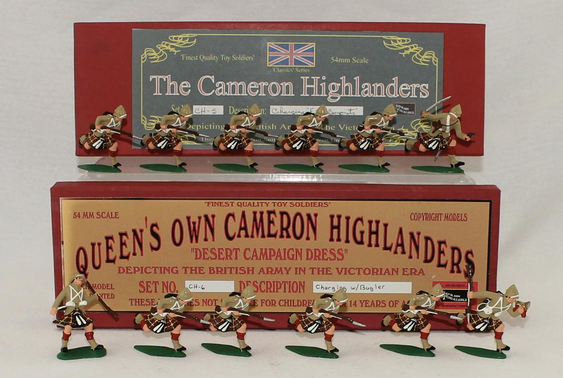 Nickolson Miniatures Lot Cameron Highlanders (1 of 1)