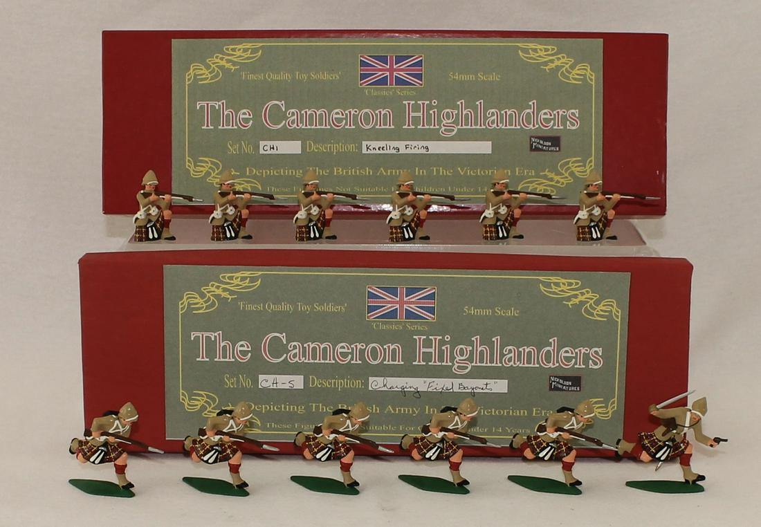 Nickolson Miniatures Lot Cameron Highlanders (1 of 1)