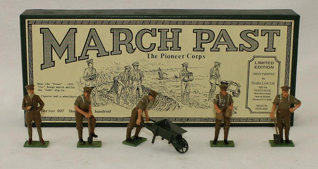 March Past #007 British 1915 Pioneer Corps (1 of 1)