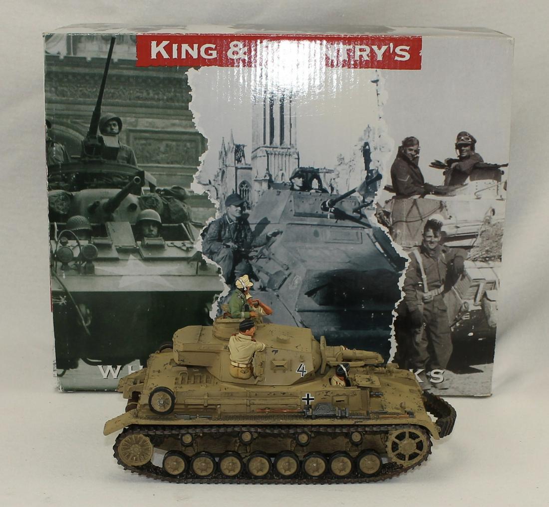 King & Country #AK040 Panzer IV Tank (1 of 3)