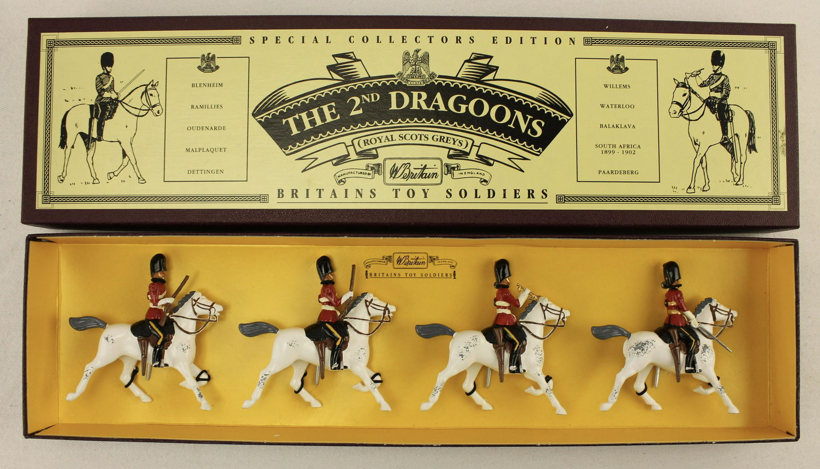 Britains #8850 2nd Dragoons Royal Scots Greys (1 of 1)