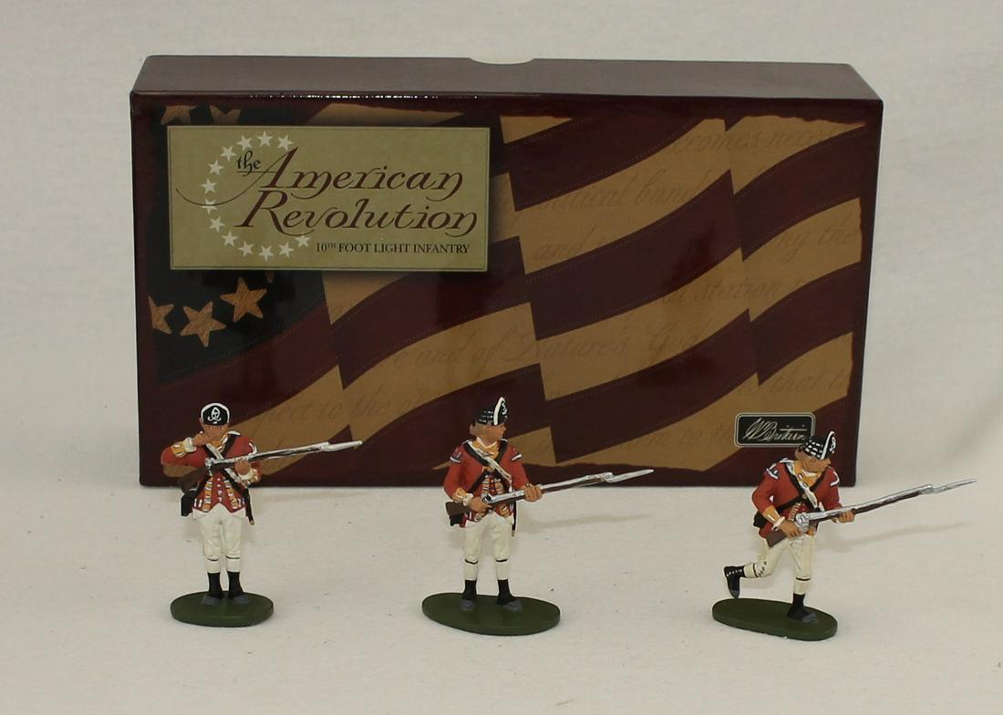 Britains #17446 British 10th Foot Light Infantry (1 of 1)