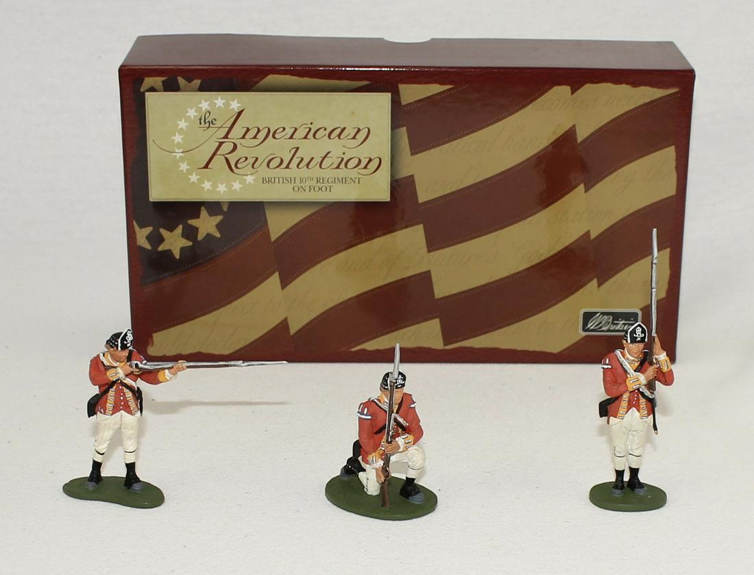 Britains #17221 British 10th Regiment on Foot (1 of 1)