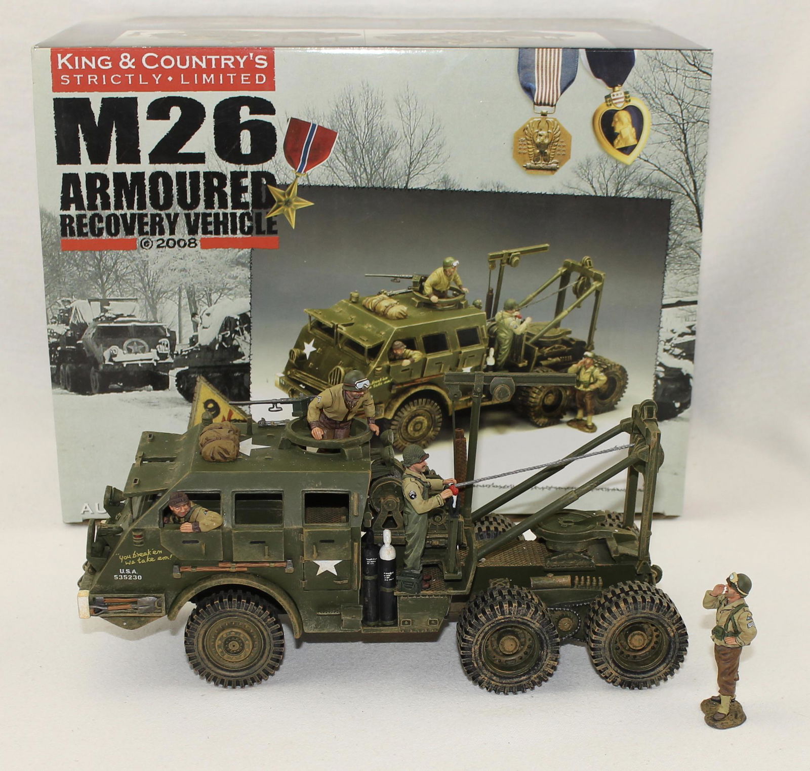 King & Country #DD104SL US M26 Recovery Vehicle (1 of 3)