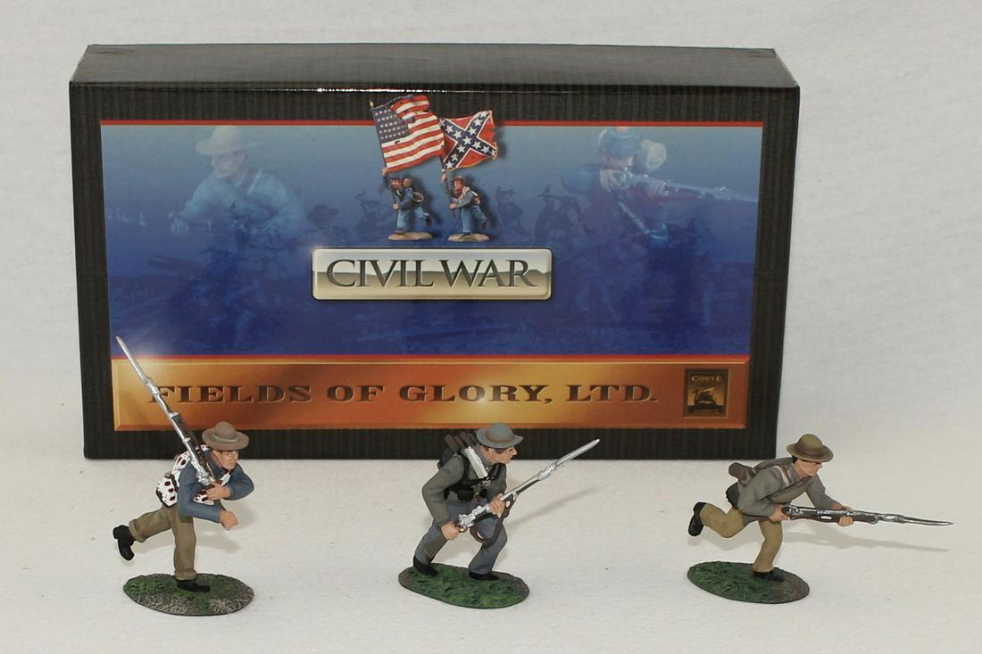 Conte #57098 ACW Confederate Infantry Charging (1 of 1)
