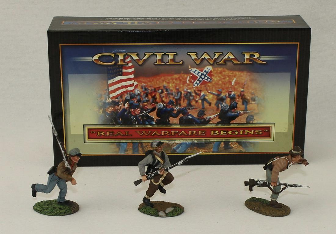 Conte #57101 ACW Confederate Infantry Charging (1 of 1)