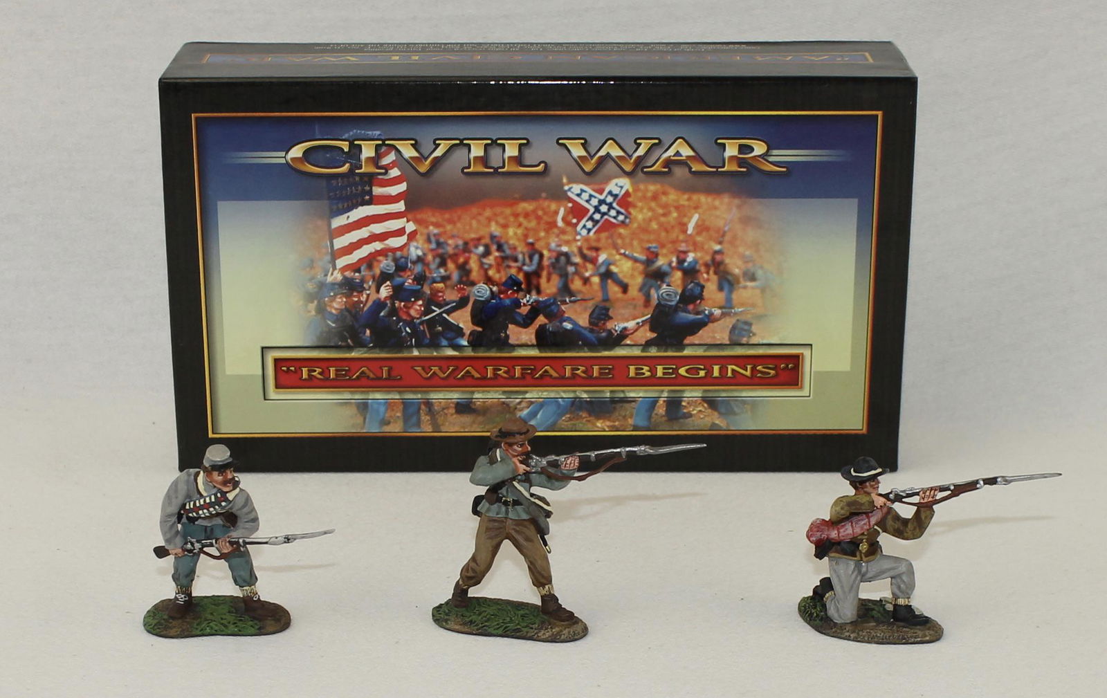 Conte #57102 ACW Confederate Infantry Firing (1 of 1)