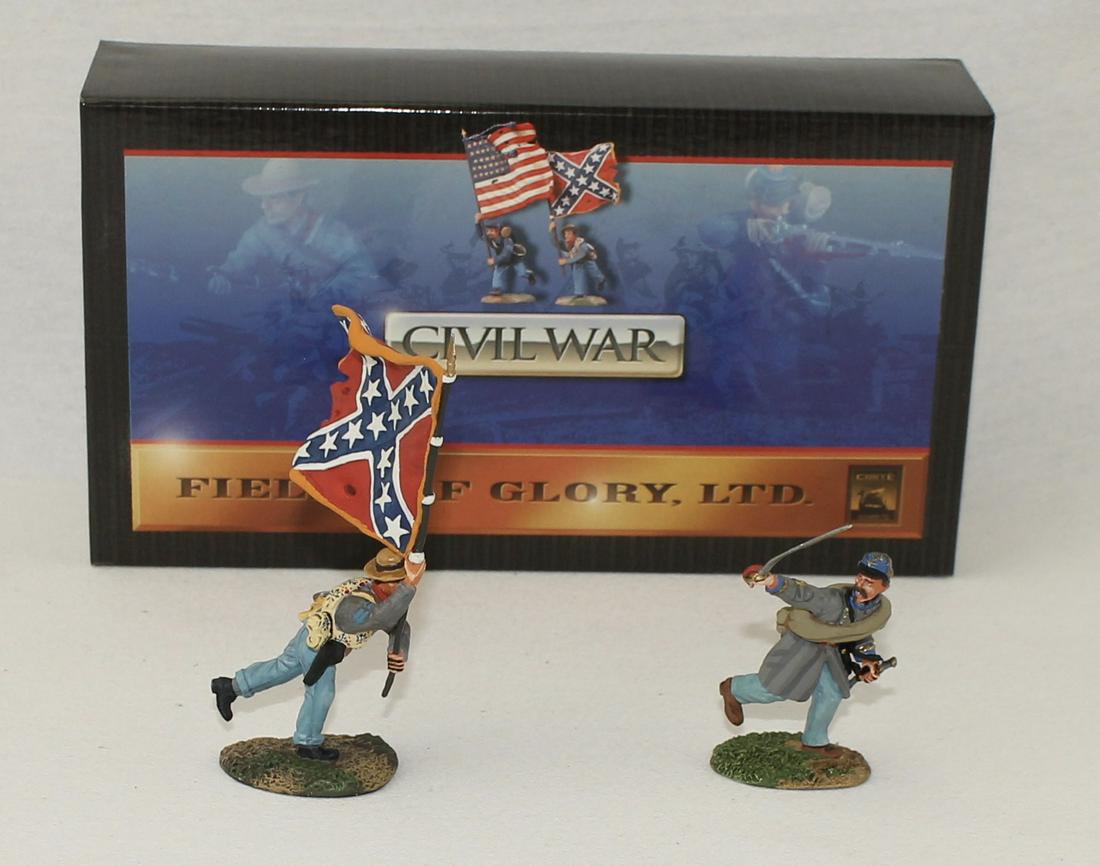 Conte #57104 ACW Confederate Flagbearer Officer (1 of 1)