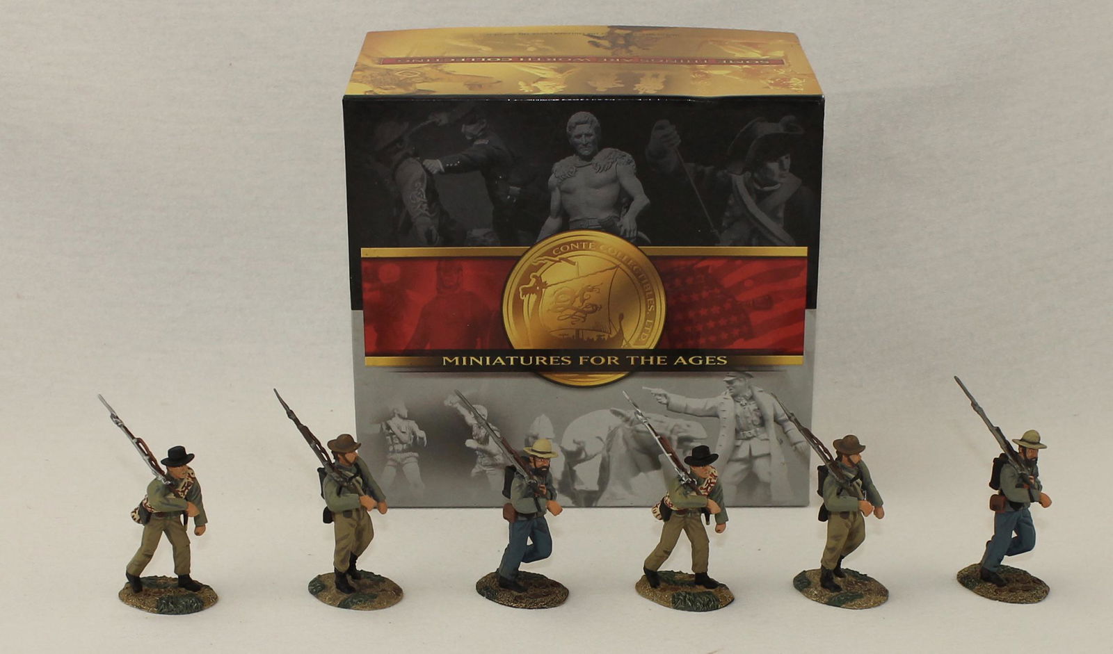 Conte #57110 ACW Confederate Infantry Marching (1 of 1)