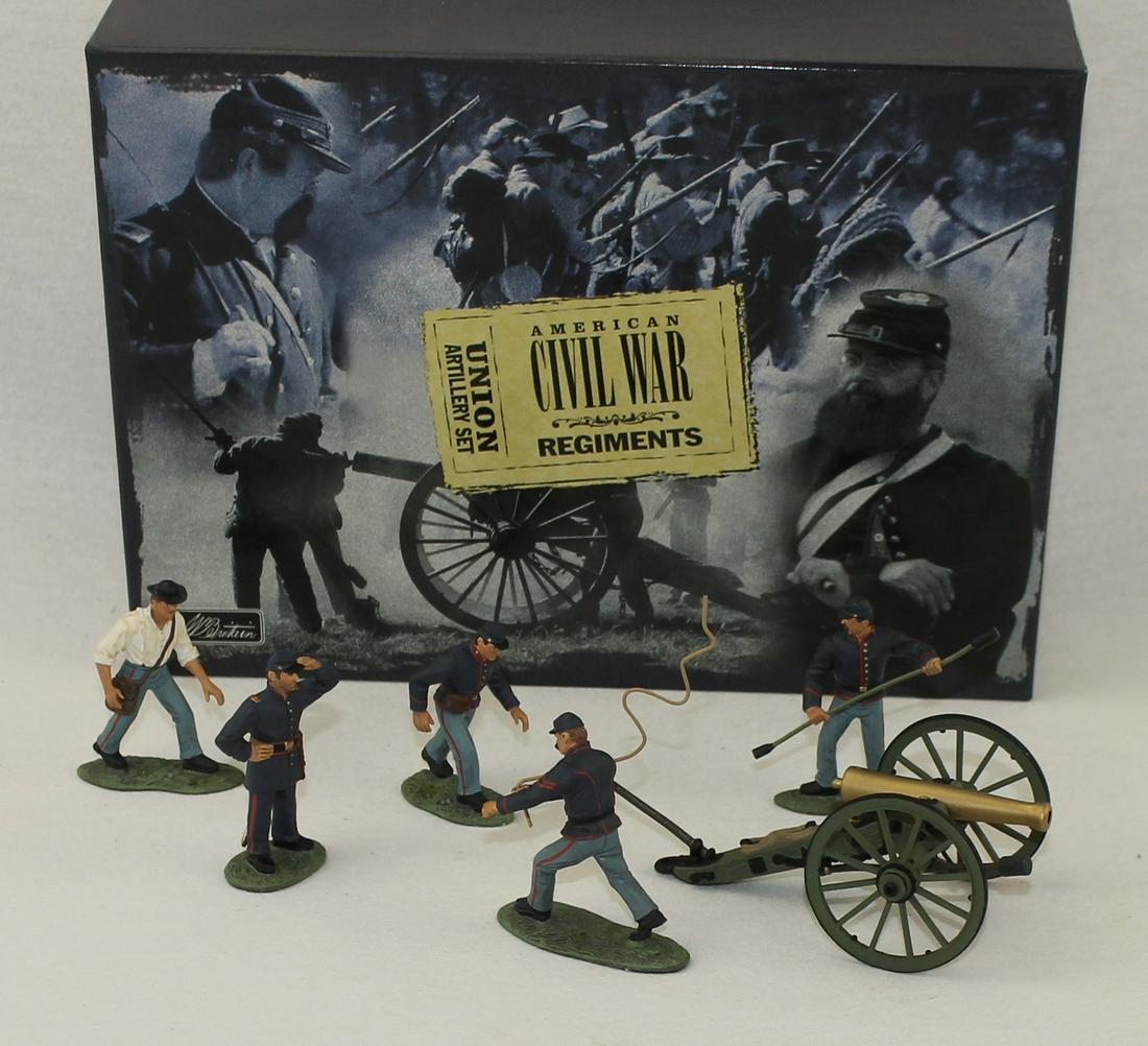 Britains #17240 ACW Union Artillery Set. (1 of 1)