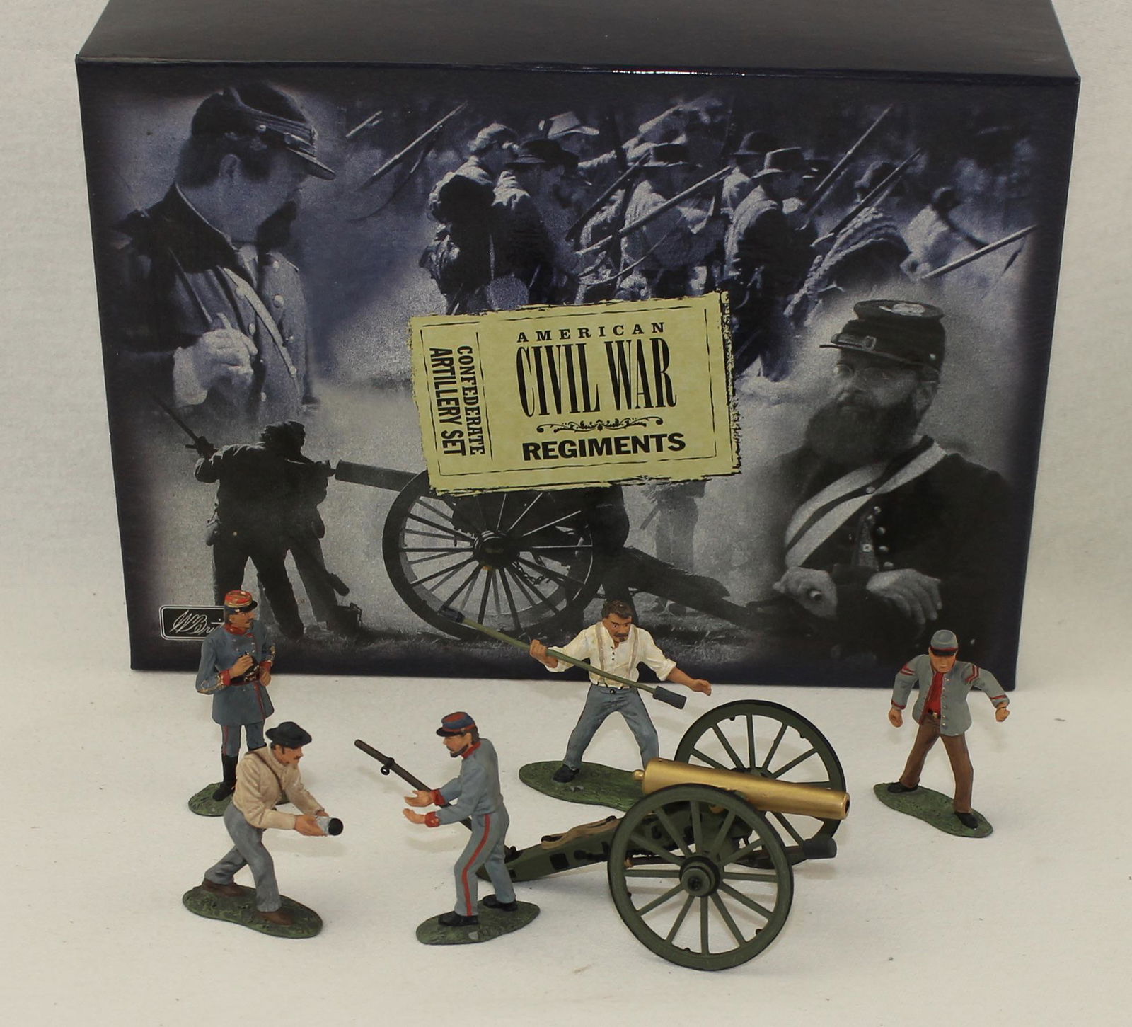 Britains #17239 ACW Confederate Artillery Set (1 of 2)