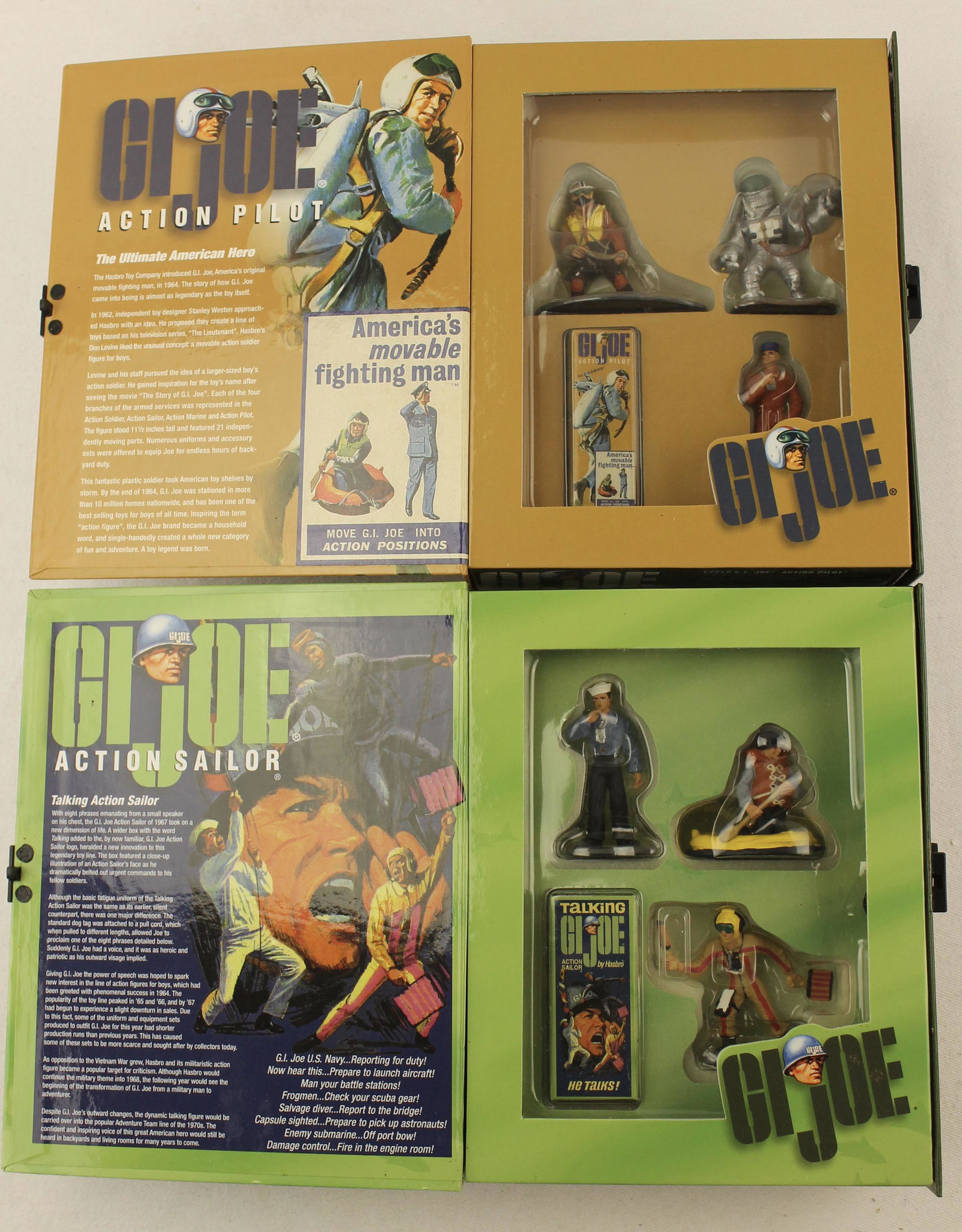 Britains Lot GI Joe Action Man Pilot and Sailor (1 of 2)