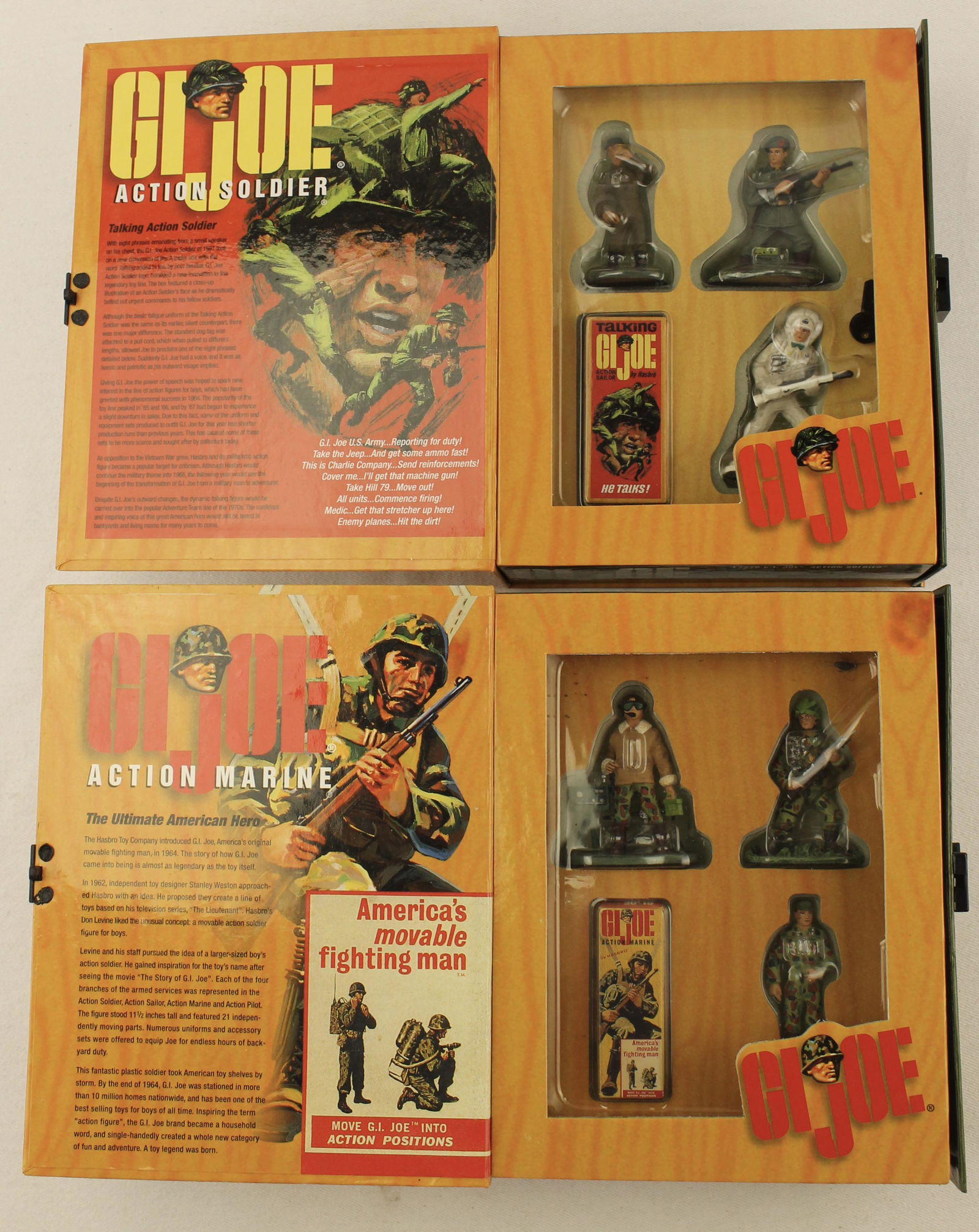 Britains Lot GI Joe Action Marine and Soldier (1 of 2)