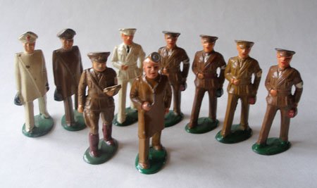 Barclay and Manoil Dimestore Medical Officers , Doctors: Barclay and Manoil Dimestore Medical Officers and Doctors. 9 Pieces.
