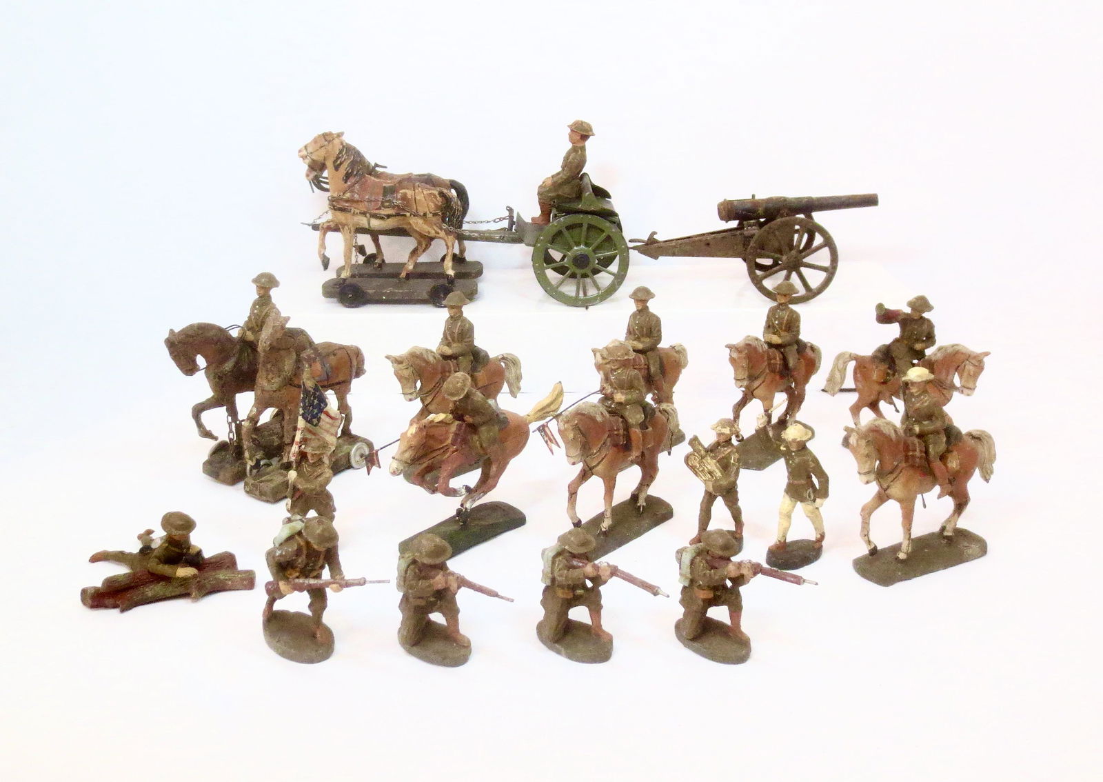 Elastolin Composition WW1 U.S. Army Assortment (1 of 1)