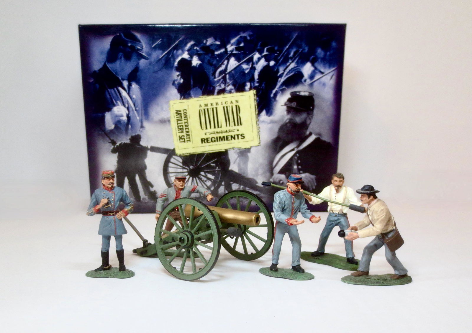 Britains #17239 Confederate Artillery (1 of 1)