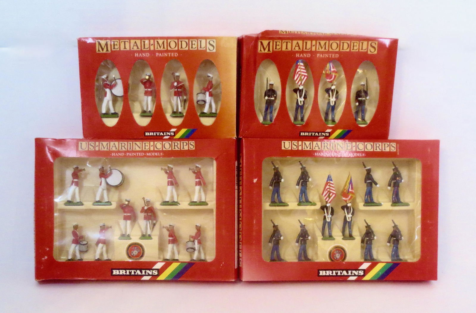 Britains Metal Models US Marines Sets (1 of 1)